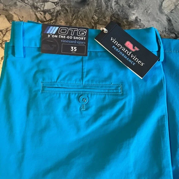 Vineyard vines shorts. New with tags light blue. - Picture 3 of 5